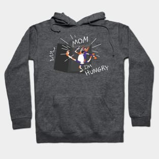 Mom I'm hungry cat Hoodie